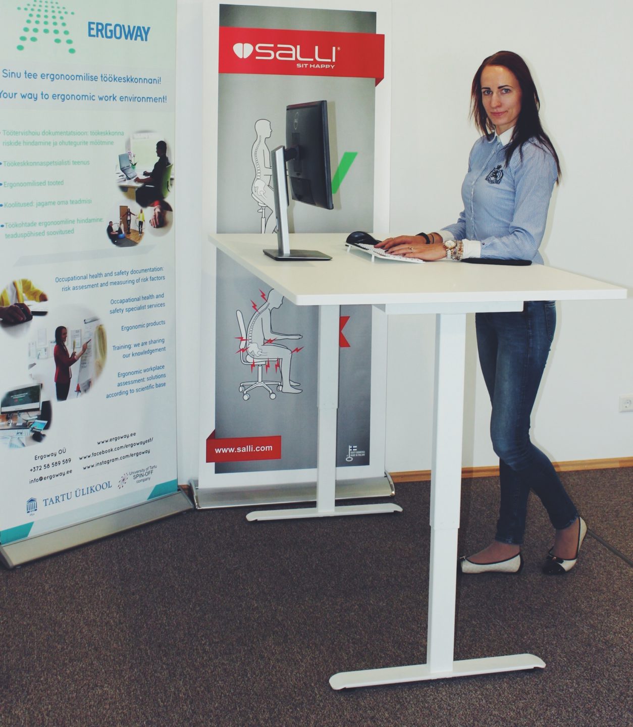 ergoway reguleeritav töölaud