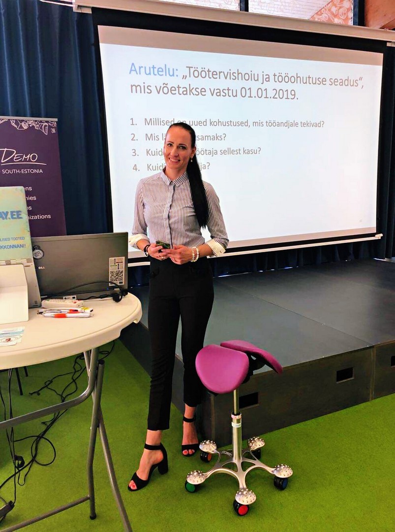 triinu sirge ergoway ergonoomika töö ergonoomiline hiir tool arvuti ergonoom eesti ergolaud töökoht kontor mugav tervislik spark demo