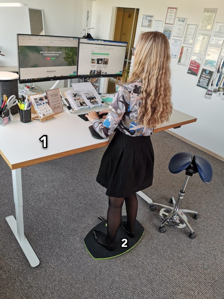 ergoway ergonoomika töötervishoid ergotöökoht ergonoomiline töö kontor mugav ilus töökeskkond hea tervis
