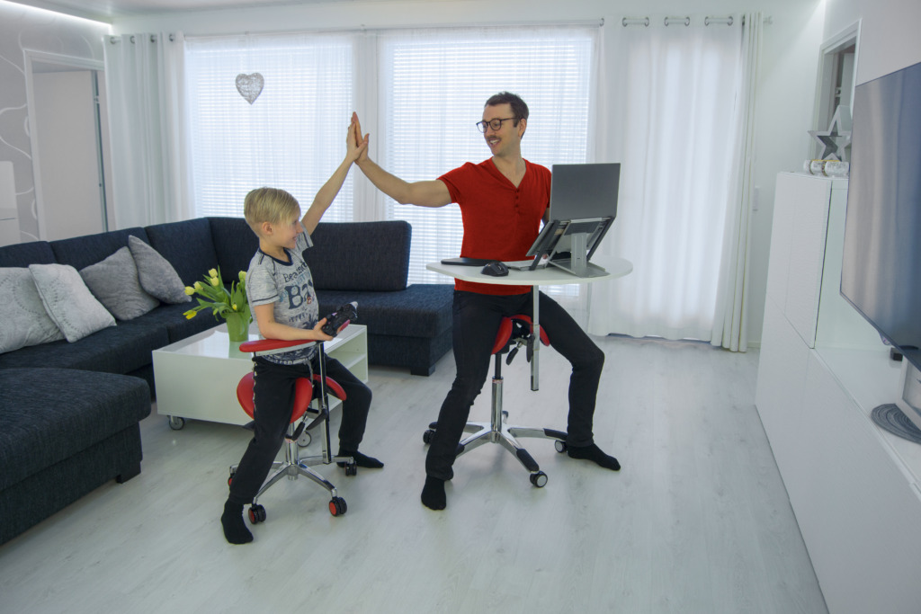 Kaugtoo ergonoomika kodus Foto Ergoway